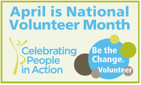 April Volunteer Month